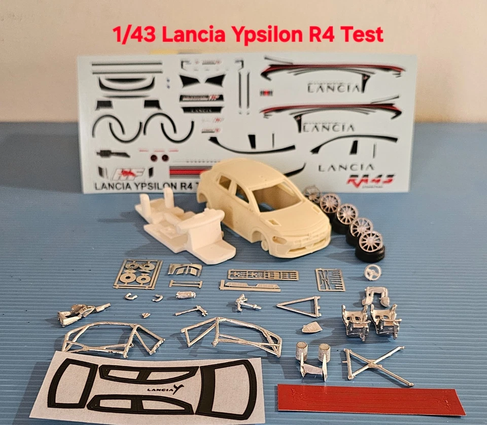 1/43 Lancia Ypsilon Rally 4 Test Biasion Martini - Immagine 4 di 4