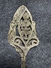 Vintage UGO BELLINI Ornate 2 piece Serving set Floral Italy Bread Tongs Holiday — photo 6