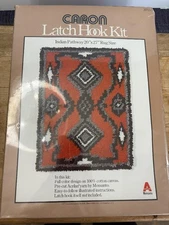 Caron Indian Pathway Latch Hook  Rug Kit SEALED NIB