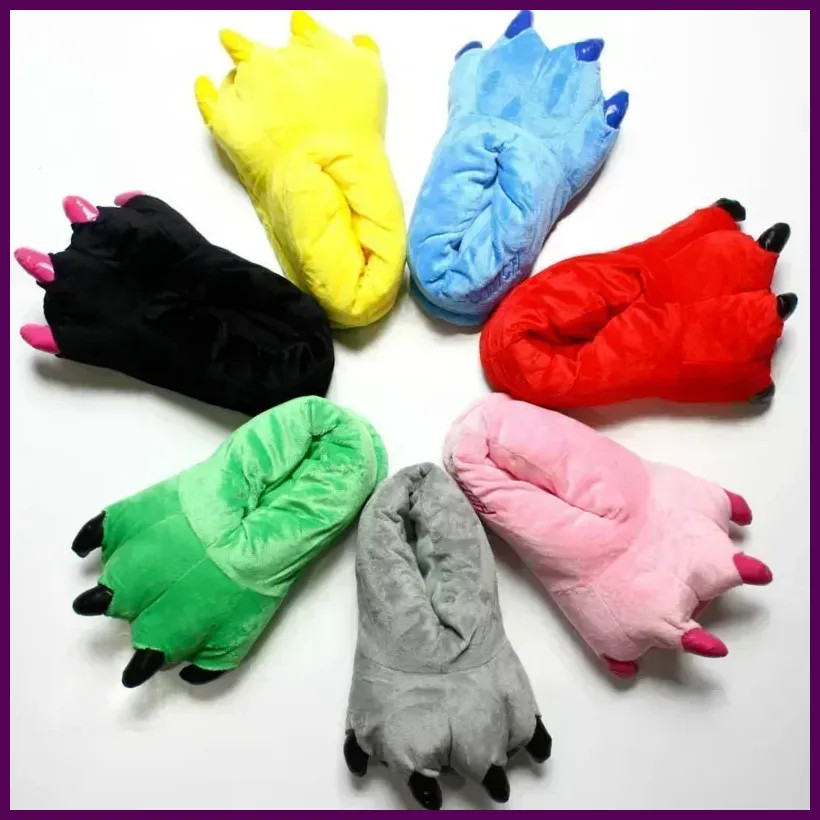 PANTOFOLA D’ORO Pantofole invernali 2025 calde morbide da interno pavimento donna uomo bambini scarpe zampa