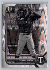 2022 Bowman Chrome #BDC-148 Danyer Cueva Sepia Wave