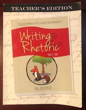 Writing & Rhetoric Book 1: Fable - Teachers Edition Paul Kortepeter