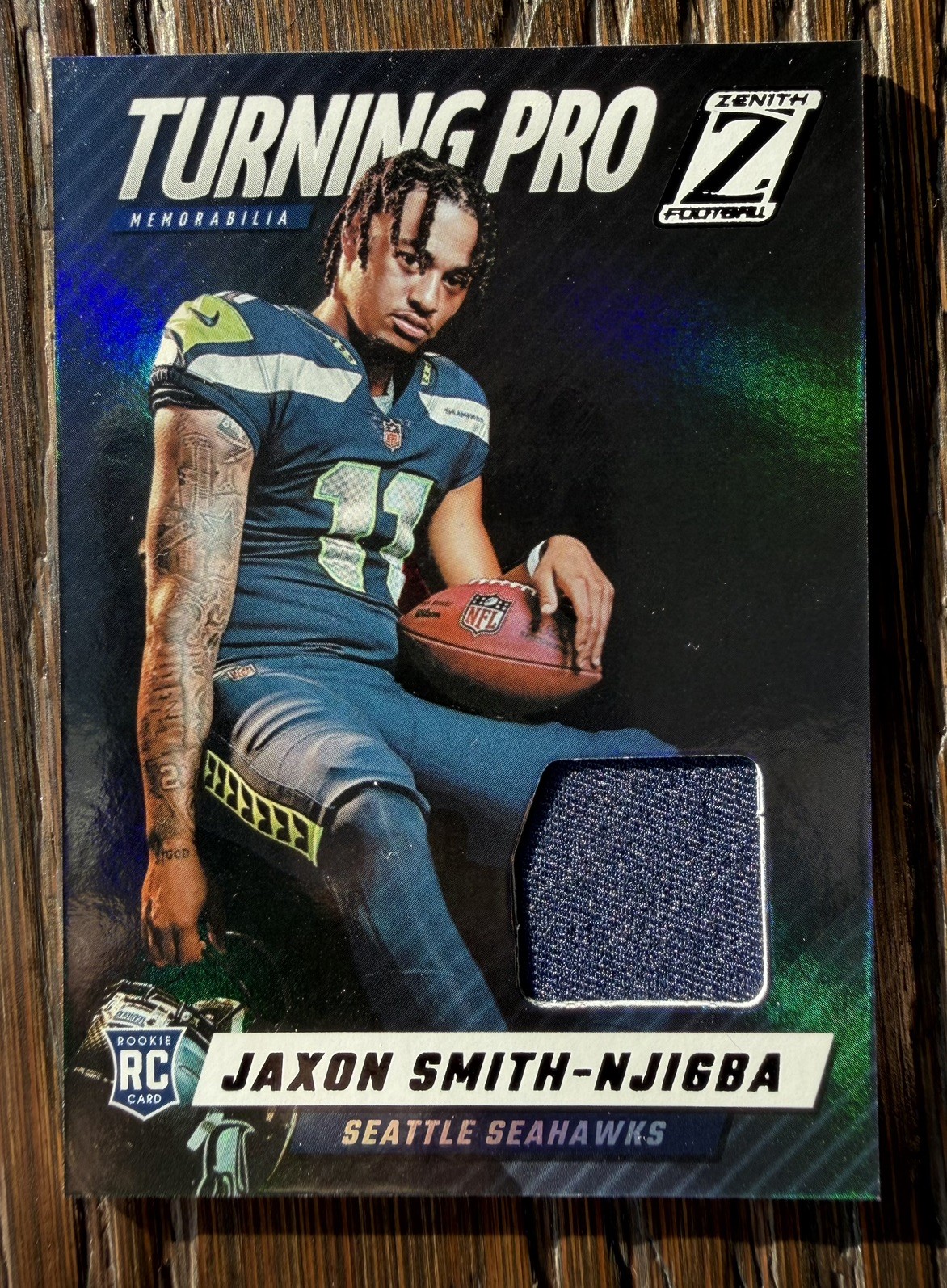 Jaxon Smith-Njigba Panini Zenith Turning Pro Memorabilia #TPMJSN Base