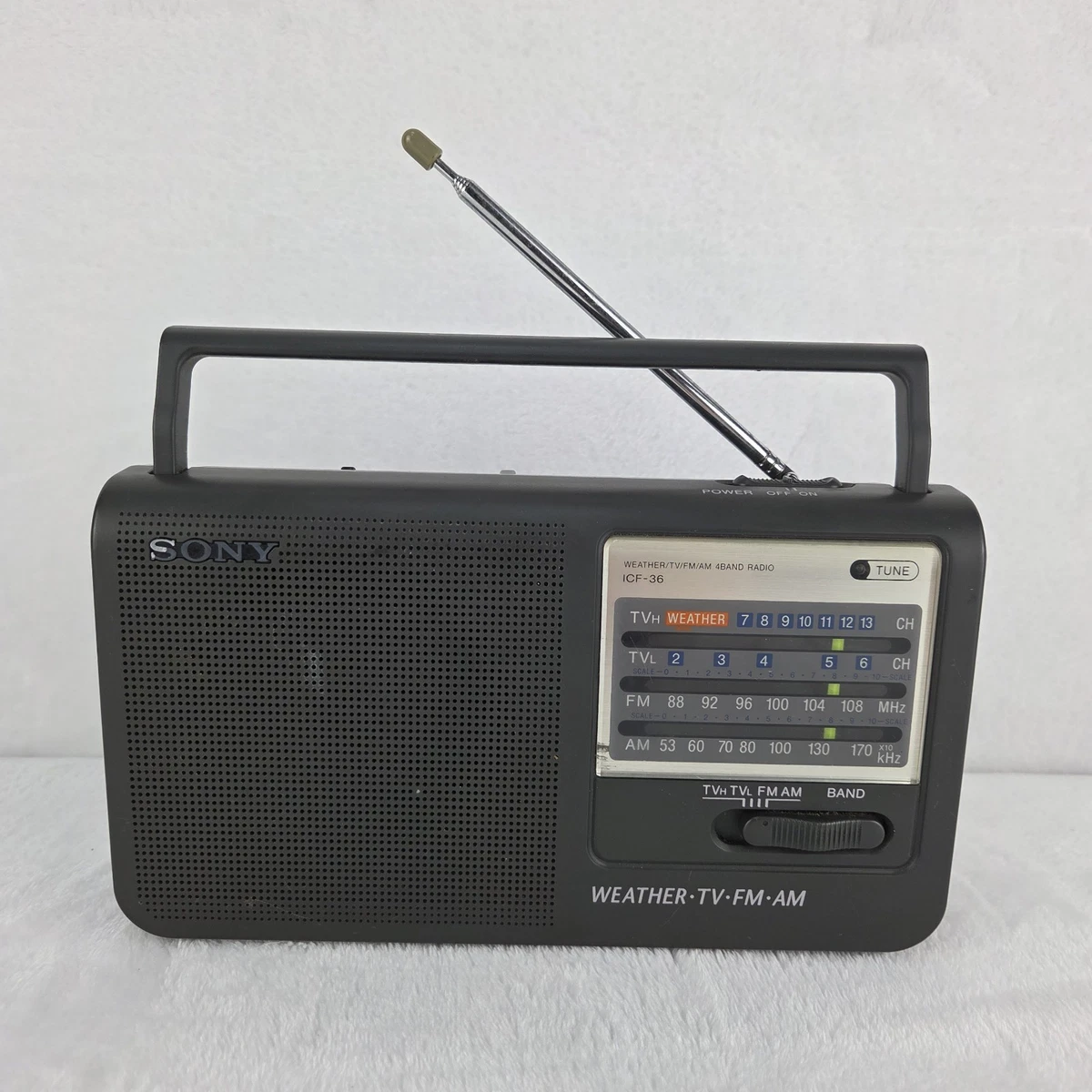 SONYラジオカセットコーダーFM/AM/TV/3バンドチューナー Sony TV Band AM/FM Portable AM/FM Radios for sale | eBay
