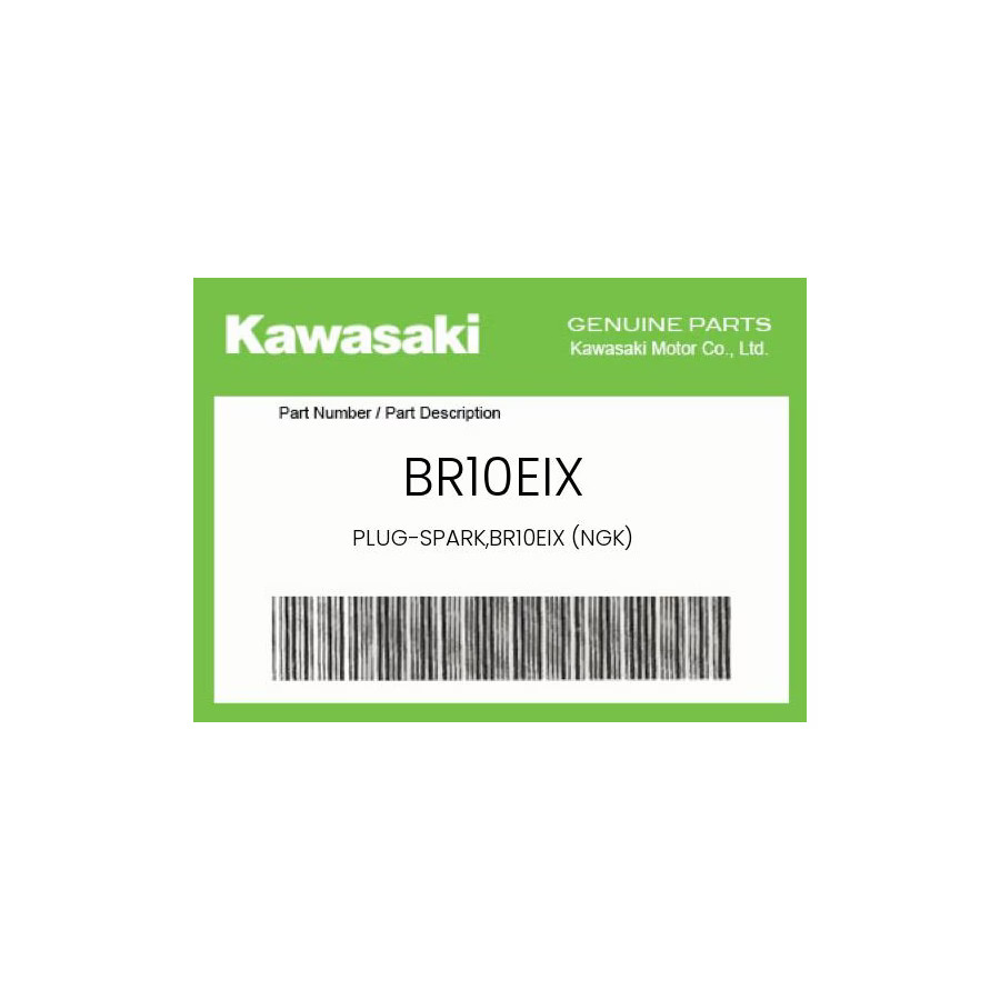 Kawasaki Genuine Plug-Spark,Br10Eix Ngk - Br10Eix