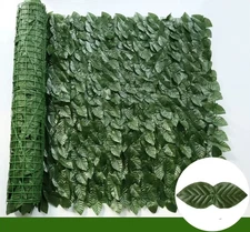 Artificial Ivy Privacy Fence Panel Faux Greenery Screen - Garden & Balcony Decor