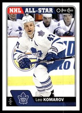 2016-17 O-Pee-Chee #438 Leo Komarov Toronto Maple Leafs Hockey Card