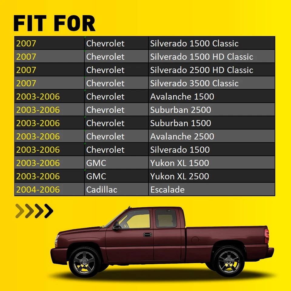 INNER Front Left Seat Switch Bezel For Chevy 03-07 88941672 Avalanche 1500 2500 Foto 2 de 4