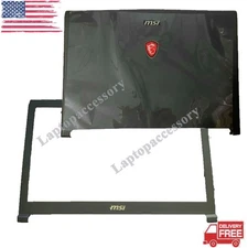 New LCD Back Cover & Front Bezel For MSI GE72 GE72VR 6RF 7RF Pro MS-1791 MS-1794