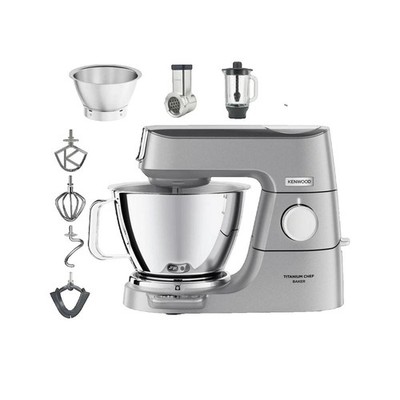 Kenwood KVC 85.314SI Titanium Chef Baker 1200 W 5 L Silber