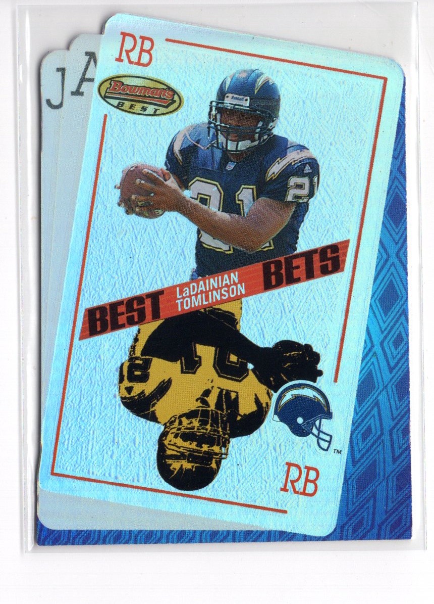 LaDainian Tomlinson Bowman's Best Best Bets #BB5 Base