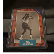 Star Pics 1990 Flashback David Robinson #2 Mr. Robinson Spurs NBA Card