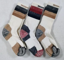 3 - Duckworth Merino Wool Midweight Hiking Crew Socks Medium 7-9.5 (See Images)