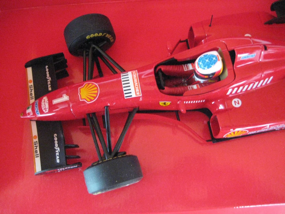 Michael Schumacher Collection 1996, Ferrari F 310 Formel 1 von 1996 in OVP - Bild 2 von 4
