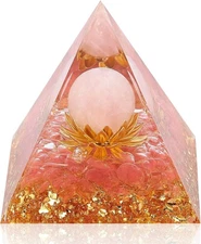 Orgone Pyramid Energy Generator Emf Protection Healing Meditation Orgonite USA
