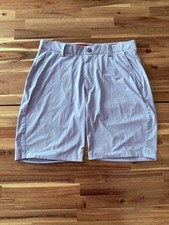 Redvanly Hanover Pull On Shorts Men s Small 7.5 Cosmic Sky Purple Golf Dry Fit