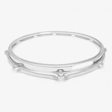 S-Hoop Drum Hoop 14" 10-Hole Snare Side, Chrome