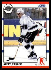 1990-91 Score American Steve Kasper #247 Los Angeles Kings NHL Hockey Base Set