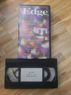 The Edge VHS From July 1992  Featuring  Interview From Graeme Park