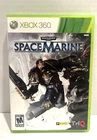 Warhammer 40k Space Marine Microsoft XBOX 360 (2011) TESTED CIB