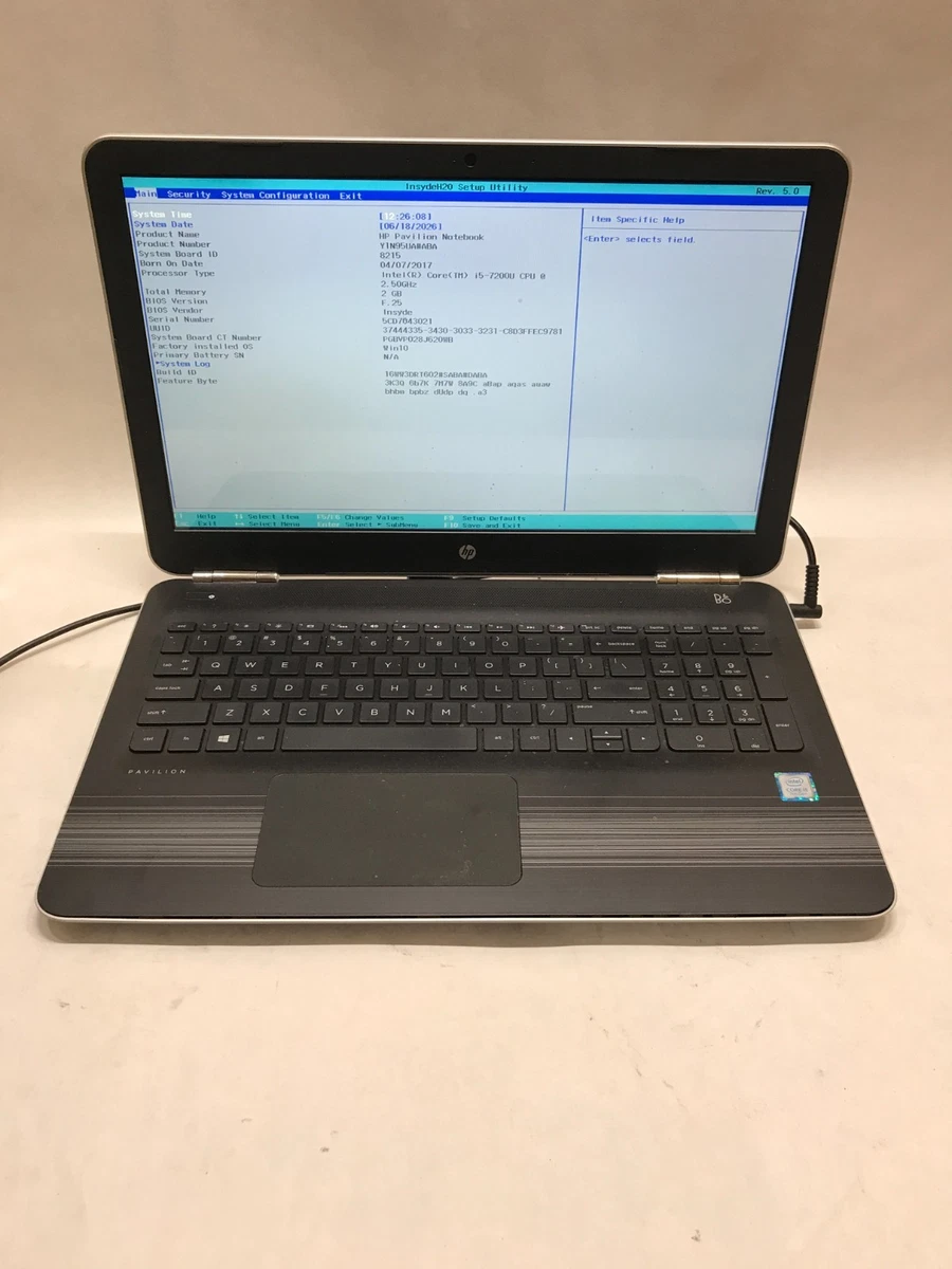 HP Intel Core i5 7th Gen. PC Laptops & Netbooks 15-15.9 in Screen