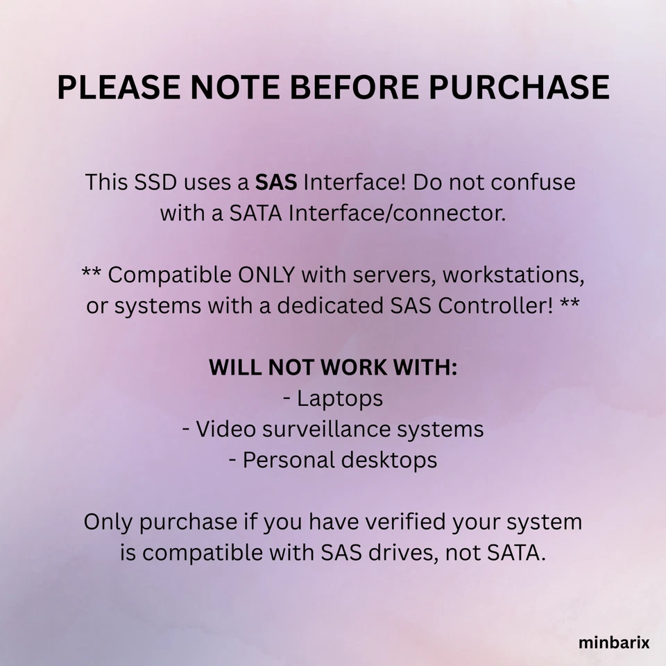1.6TB SSD SAS 12Gbps HGST Write Intensive Enterprise SSD - SSD1600MM - Image 3 of 3