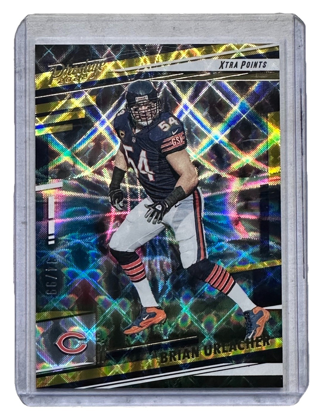 2022 Panini Prestige - Brian Urlacher Gold /99  Xtra Points #56