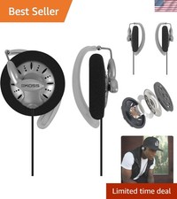 Koss Ksc75 Retro On-Ear Clip Headphones - Ultra Lightweight with Deep Bass