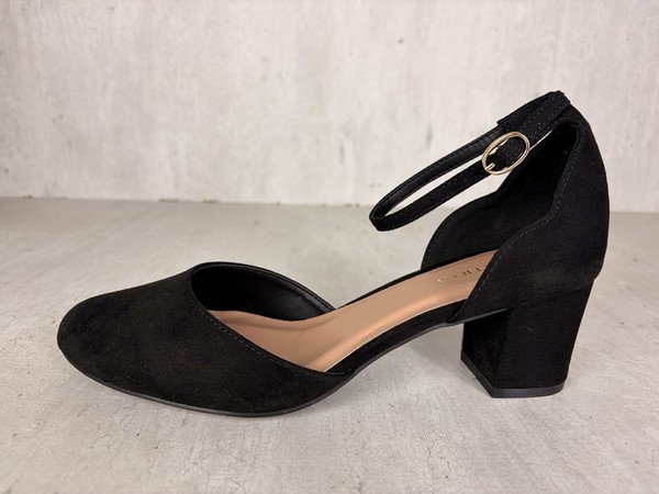 Anna Field Pumps Gr 39 Brautschuhe Hochzeitsschuhe Damen Schwarz Abendkleid-image