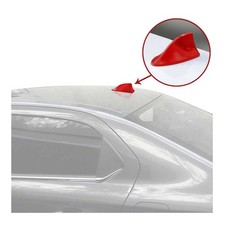 Dachantenne Autoantenne AM/FM Autoradio Shark für Toyota Yaris Auris Rot