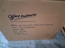 Office Interiors Desk High Pedestal Drawers