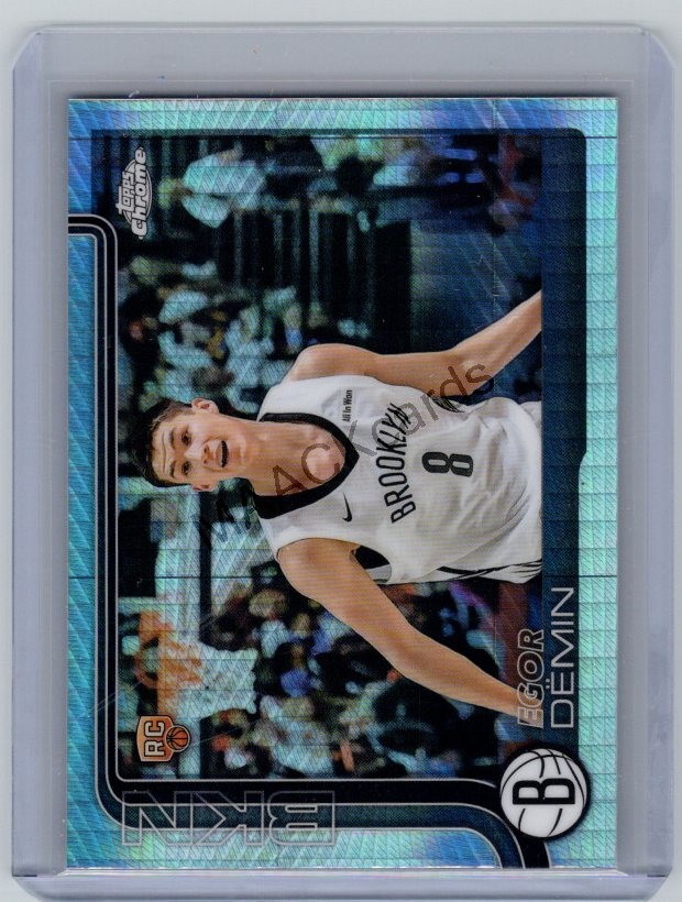 2025-26 Topps Chrome - Egor Demin #258 Prism Refractor (RC)