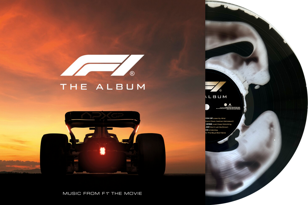 F1 The Album Soundtrack Limited Edition Liquid Filled Oil Effect