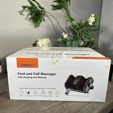Caresky Shiatsu Foot & Calf Massager with Heat for Plantar Fasciitis, Neuropathy