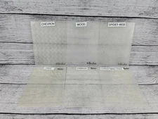 The Paper Studio Embossing Folder Border Set of 6