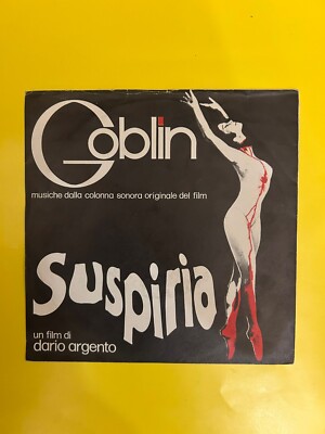 Suspiria-Goblin Musik aus dem Original Film Soundtrack 1977 Vinyl 45g