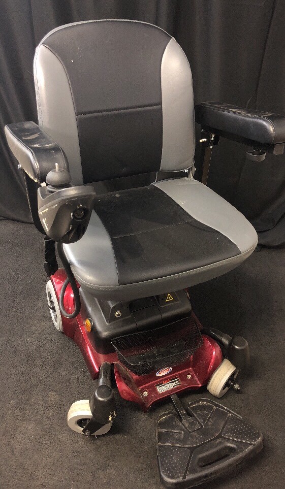 CTM Portable Motorized Wheelchair HS1500 w/Charger For Parts or Repair