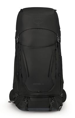 Osprey Kestrel 58 S / M Rucksack Wanderrucksack Black schwarz