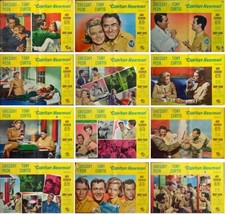 CAPTAIN NEWMAN MD Italian fotobusta movie posters x12 GREGORY PECK TONY CURTIS
