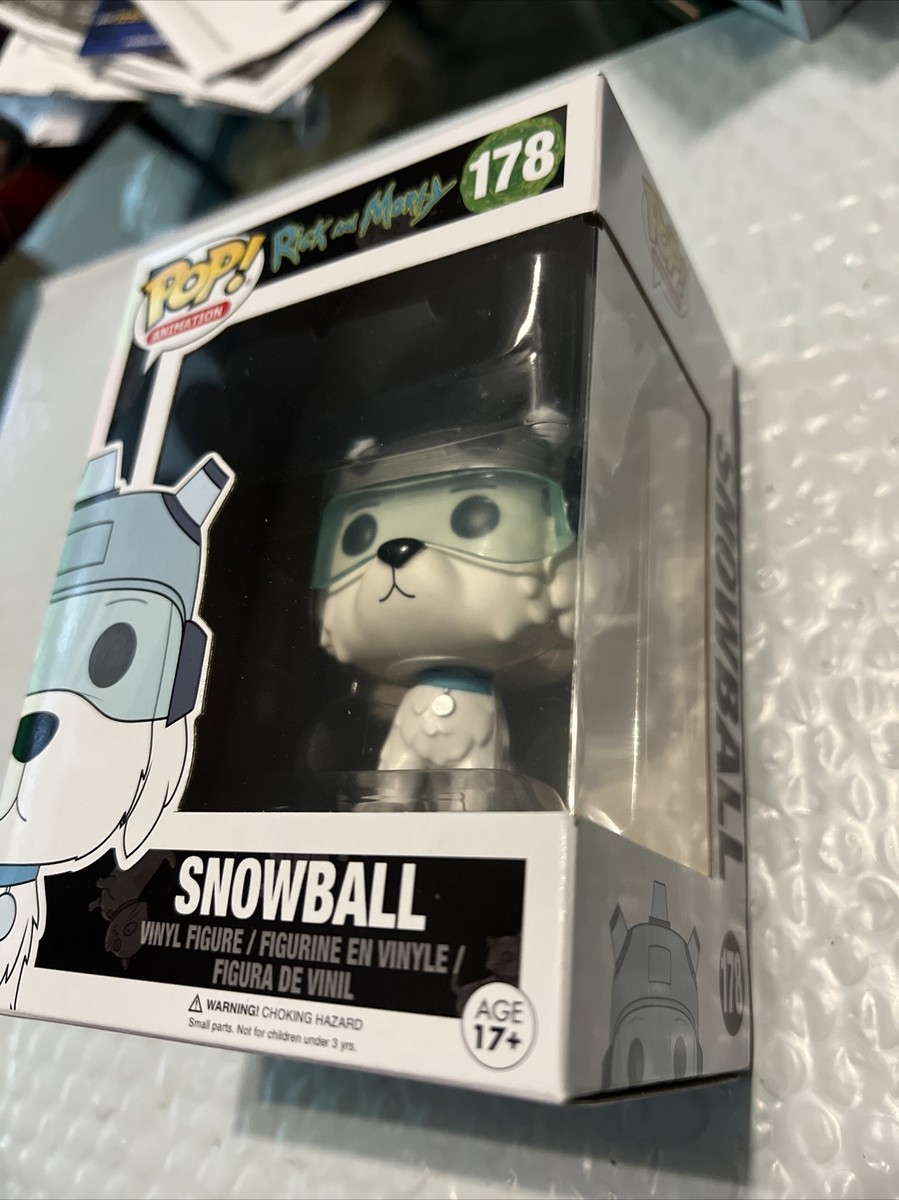 Funko Pop Rick and Morty Snowball Vinyl Doll Figure - 12445 for