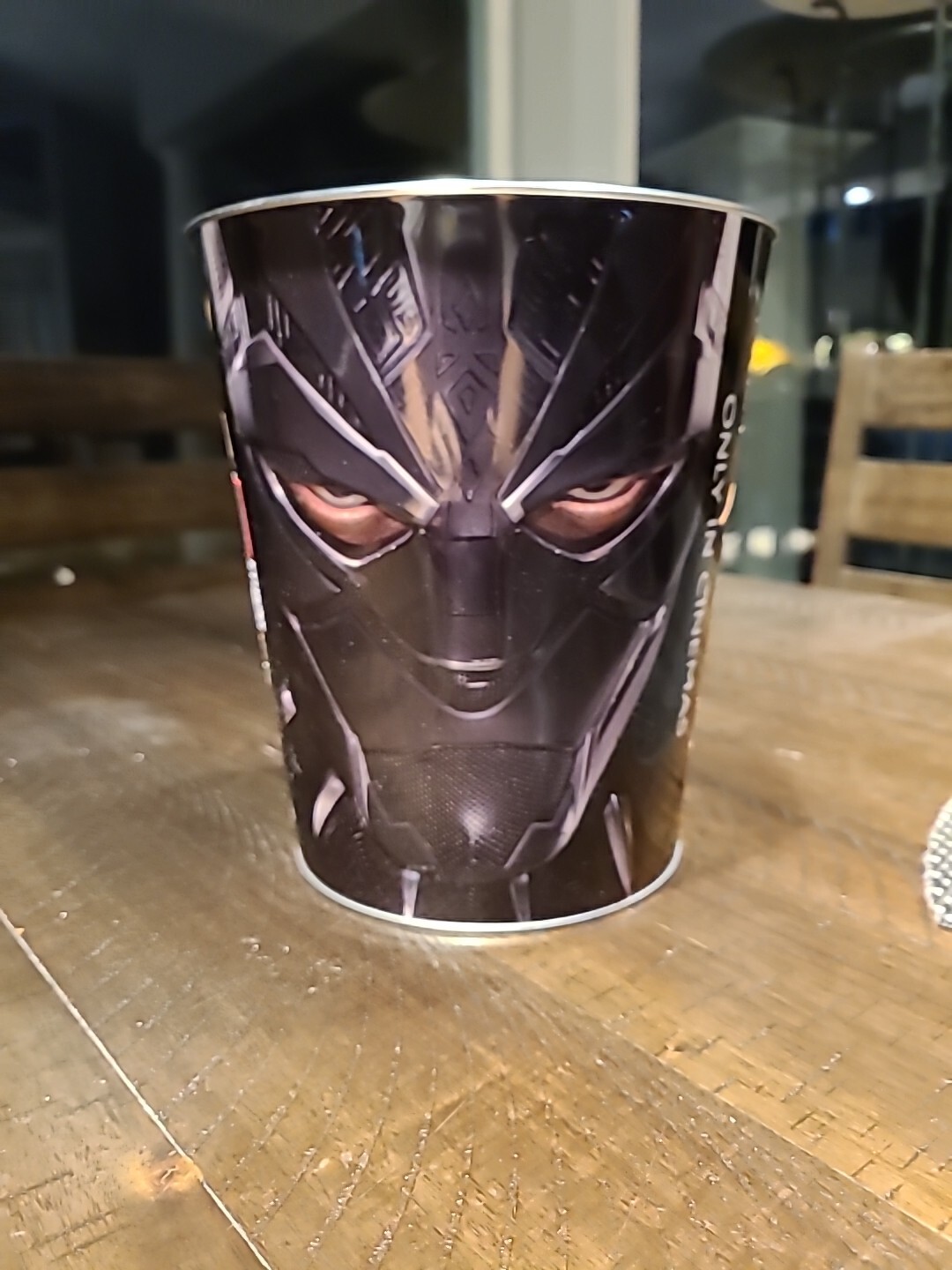 Black Panther Popcorn Tin Bucket eBay