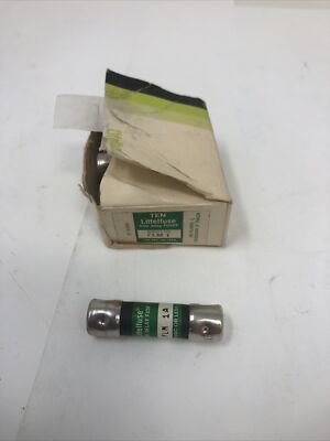 LITTELFUSE TIME DELAY FUSE FLM-1 10PK - NOS