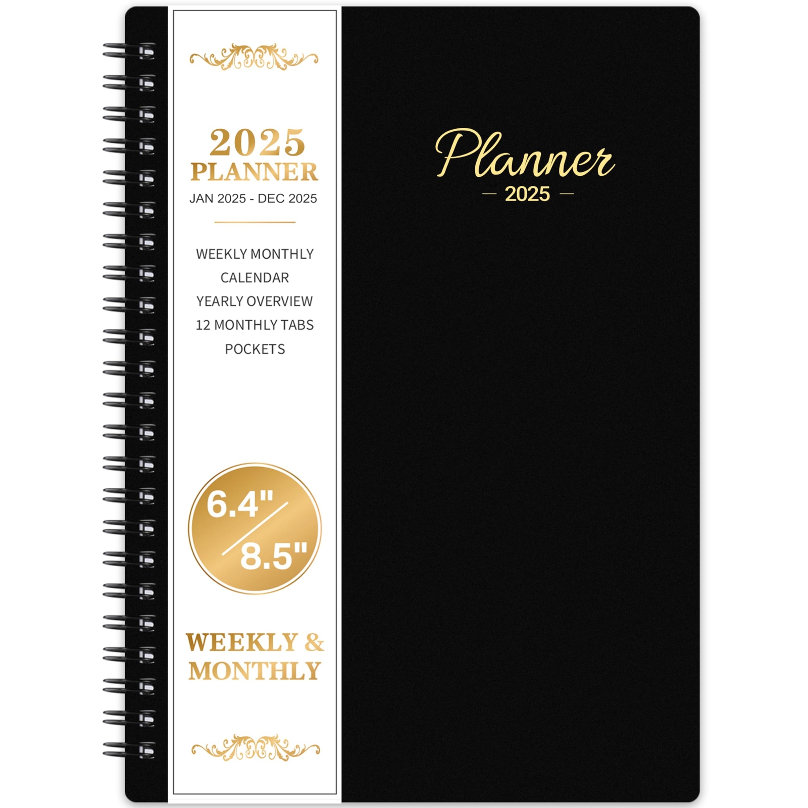 2025 Planner – Weekly ＆ Monthly Planner 2025 Jan. 2025 – Dec. 2025 Planner 20...