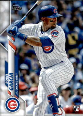 2020 Topps #283 Robel Garcia Chicago Cubs Rookie Baseball Card