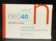 humanN Neo40 Professional Daily Heart & Circulation Formula 60 tabs Exp. 04/2027