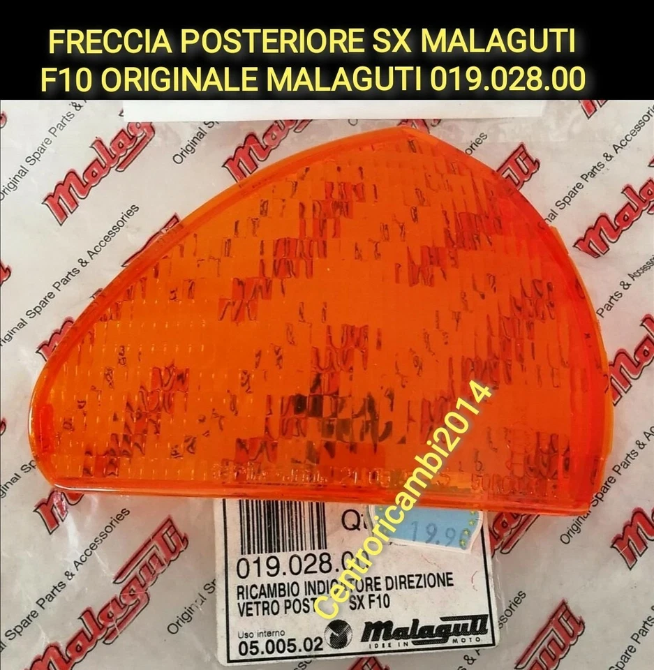MALAGUTI F10 SX POSTERIORE FRECCIA FRECCIA POSTERIORE SX MALAGUTI F10 ORIGINALE MALAGUTI 01902800