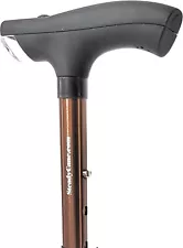 Best Stand up Cane With Light - Foldable - Adjustable - Bronze
