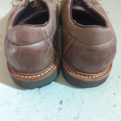 Allen Edmonds Voyager Antique Brown Leather Lace Up Oxfords Shoe Men\'s 10.5 WIDE Allen Edmonds Voyager Oxford Walking Shoes Mens 12 Brown  main image 3