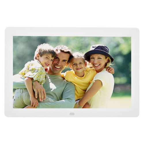 12In Digital Photo Picture Frame Album Clock Music Player with Remote Control EU - Picture 2 of 12