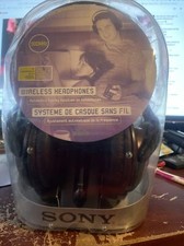 Sony MDR-RF960RK Headband Wireless Headphones Black Brand New Sealed